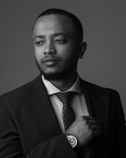 Teshome Girma — low-light portrait